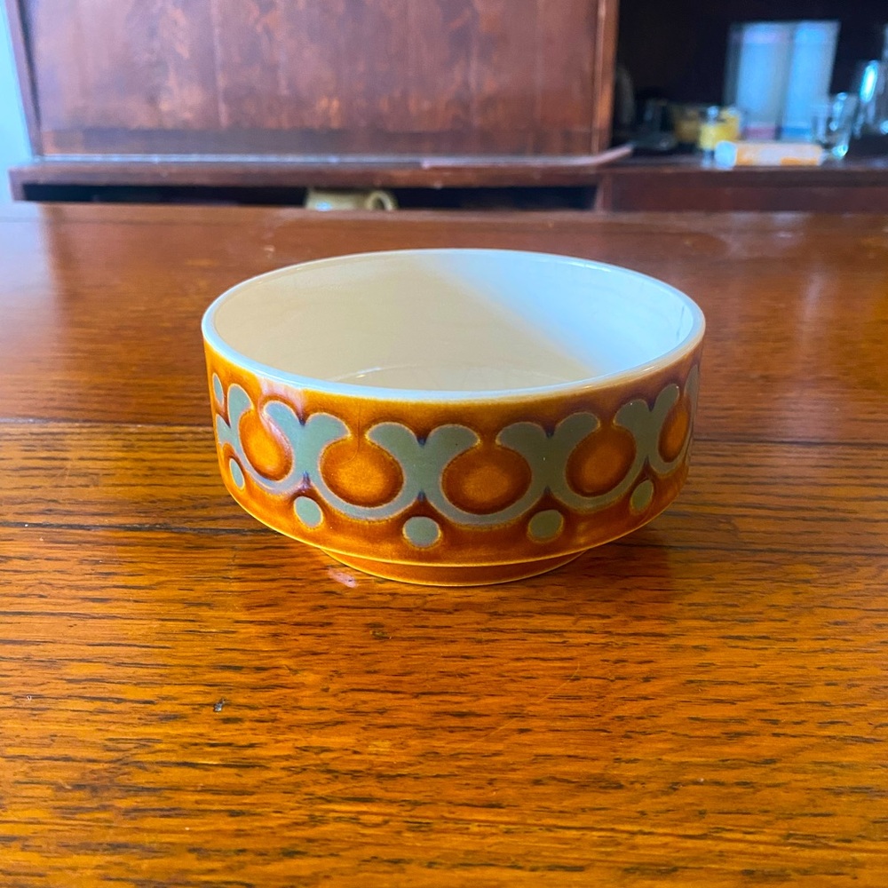 SOLD Vintage Hornsea England stoneware cereal bowl